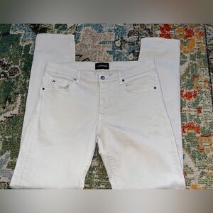 Men's J.Lindeberg Jay Mid-rise Slim Fit Stone Pants Size 34/34 Golf Chino